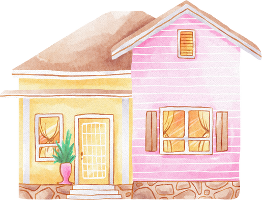 Cute Painted House
